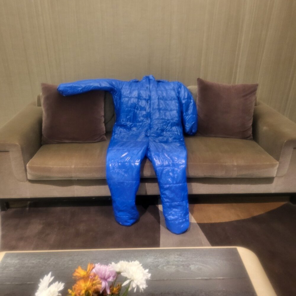 Unisex Royal Blue Ski Suit - Picture 3 of 11